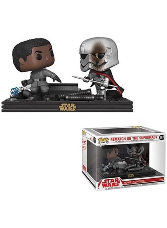 Funko Pop! Bobble 2-Pack: Star Wars: Movie Moments: the Last Jedi Duel - Finn - Collectable Vinyl Figure - Gift Idea - Official Merchandise - Toys for Kids & Adults - Movies Fans - Image 5