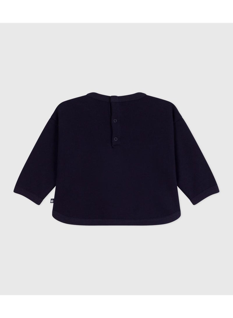 Petit Bateau Babies' elephant patterned cotton sweatshirt - Image 2