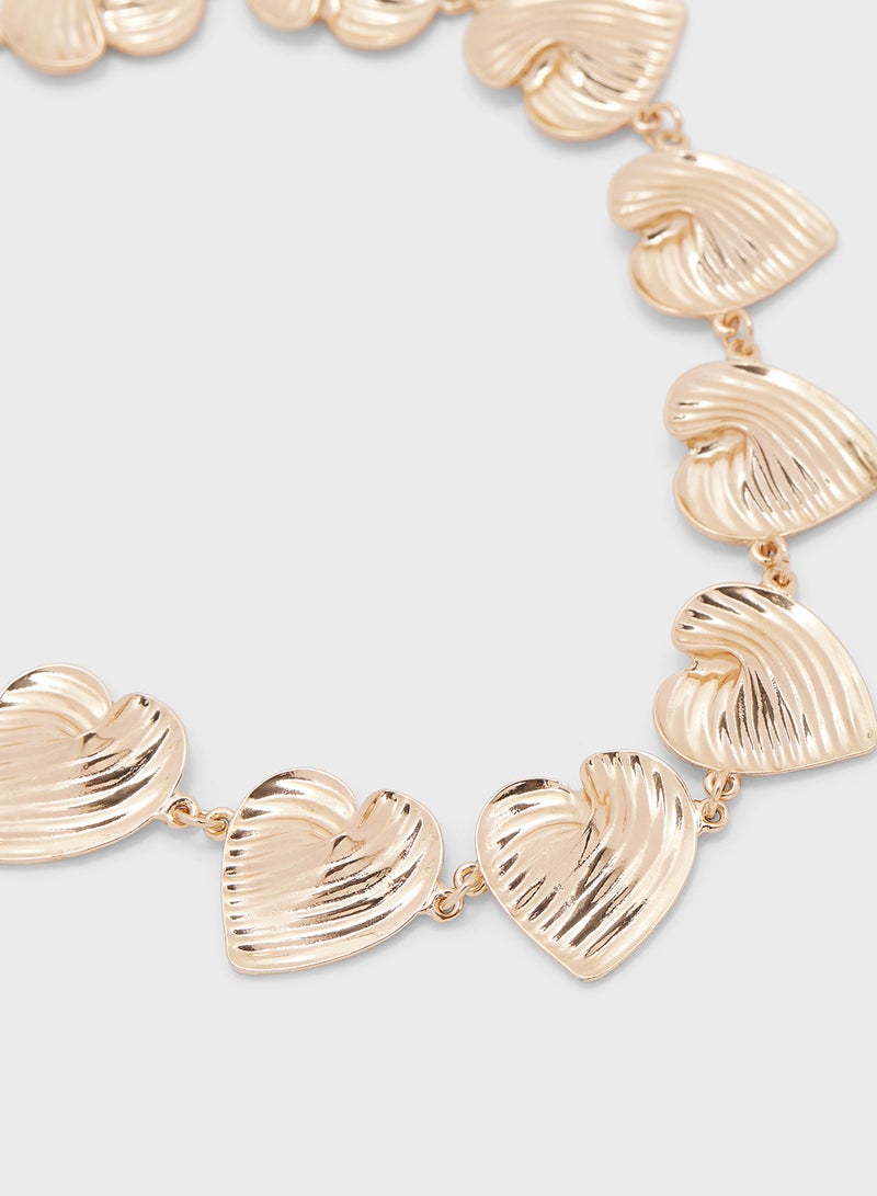 Ginger Heart Short Necklace - Image 2