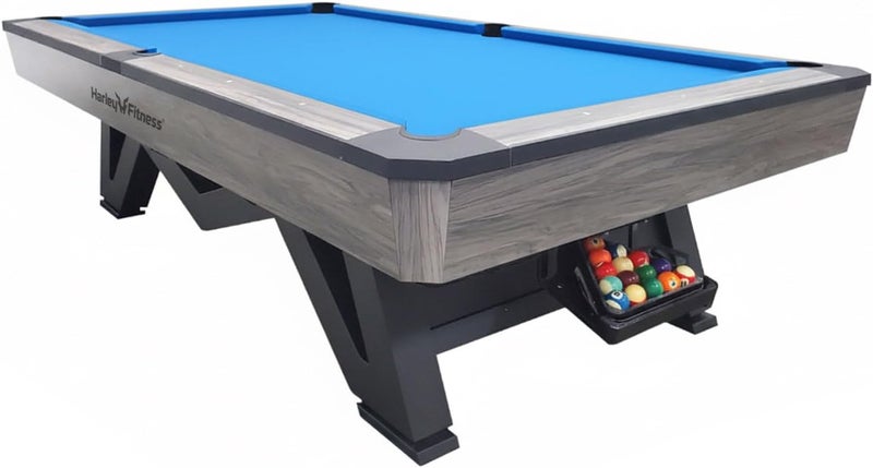 Harley Fitness Vantage Marble Billiard Table – 9 ft Tournament-Grade Slate Pool Table for Home, Club & Game Room (Blue) - Image 2