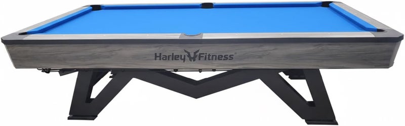 Harley Fitness Vantage Marble Billiard Table – 9 ft Tournament-Grade Slate Pool Table for Home, Club & Game Room (Blue) - Image 1
