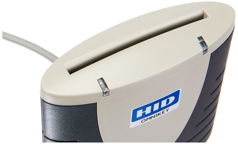 HID OMNIKEY 3121 R31210320-01 Smart Card Reader - USB 3. 0 - Gray - Image 3