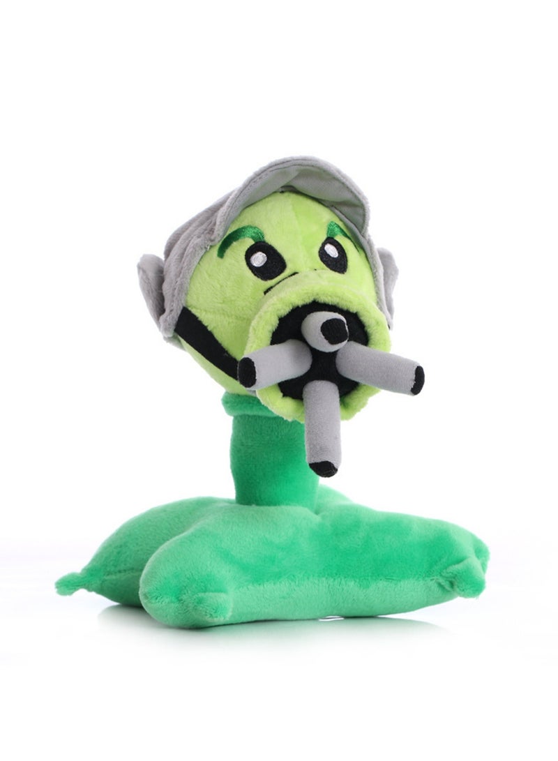 لعبة آلة إطلاق النار Plants Vs. Zombies المحشوة مقاس 7 بوصات، دمية محشوة، هدية مثالية للأولاد والبنات - Image 1