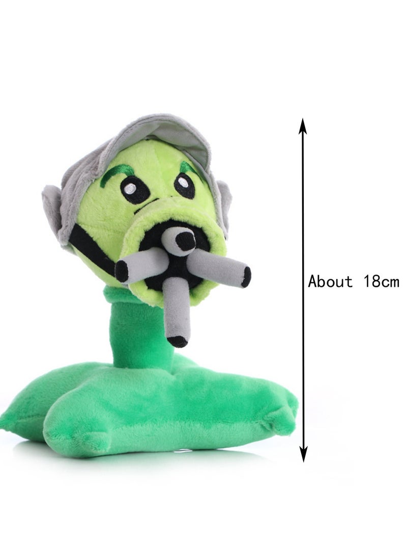 لعبة آلة إطلاق النار Plants Vs. Zombies المحشوة مقاس 7 بوصات، دمية محشوة، هدية مثالية للأولاد والبنات - Image 3