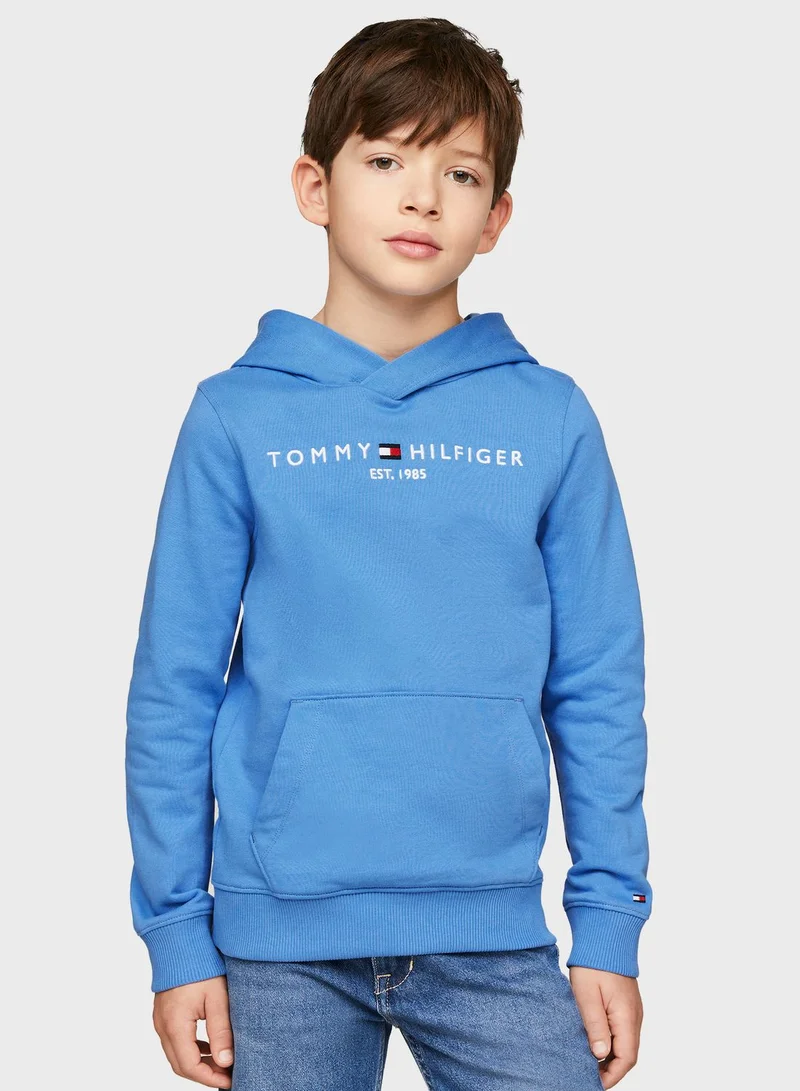 TOMMY HILFIGER Kids Logo Hoodie