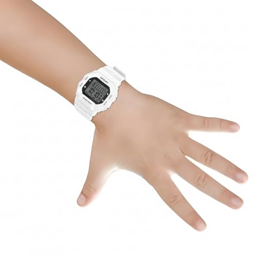 RACNOS Digital Silicone Strap Sports Watch for Boys | Sports Watch for Kids Boys | sportz Watch (White) - Image 3