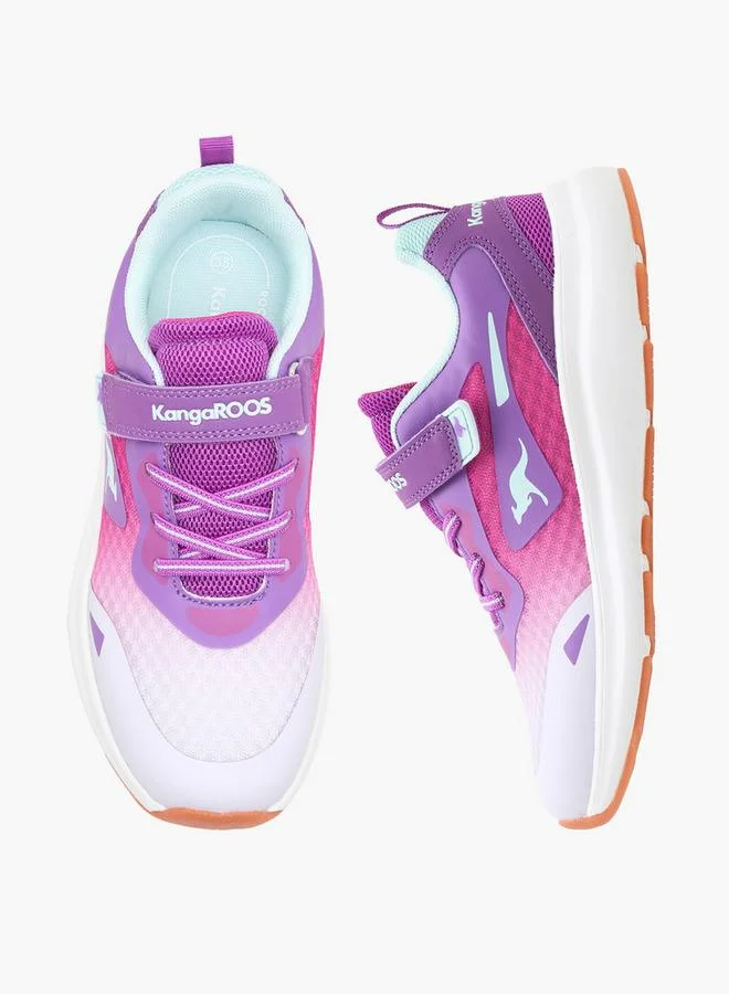 Girls Hook & Loop School Sports Shoes