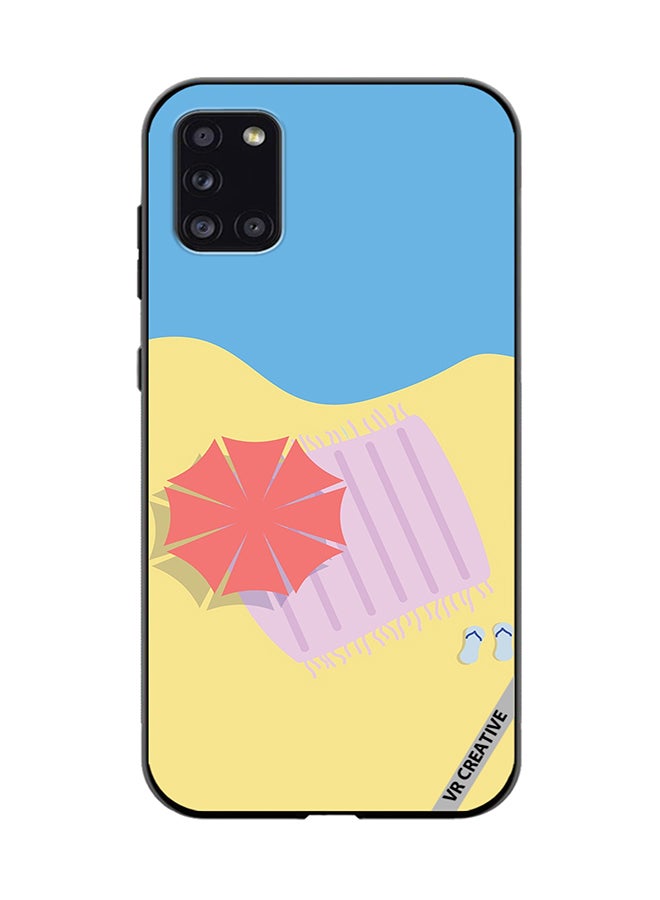 VR CREATIVE Protective Case Cover For Samsung Galaxy A31 Sand Design Multicolour - Image 1