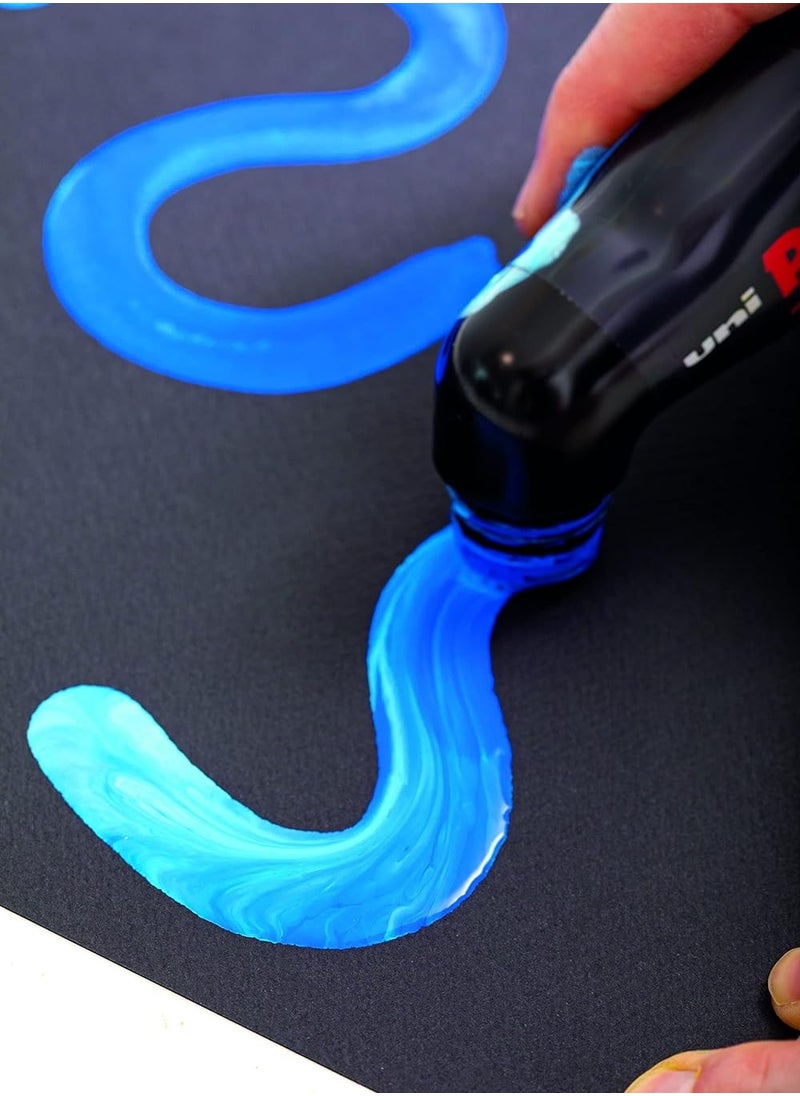 POSCA Mop'r Water Based Permanent Paint Marker Black  - Image 2