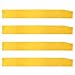 GDTO8820 Blank sash Gold 4 Pcs Blank Satin Sashes Plain Sashes Party Accessory for Graduation Wedding Party Satin belt Pageant Make Your Own ribbon GOLD celebration Plain Pageant Sashes GOLDYELLOW - Image 3