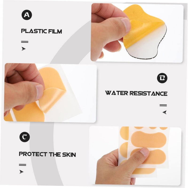 15 Pcs Black Heel Protective Patches High Heeled Shoe Pads For Women Blister Prevention - Image 5