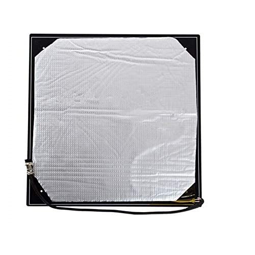 HICTOP Creality CR-10 Heated Bed 310x310x3mm 12V Aluminum Hot Bed with Cable and Insulation Mat Compatible for Creality CR-10 / CR-10S 3D Printers - Image 2