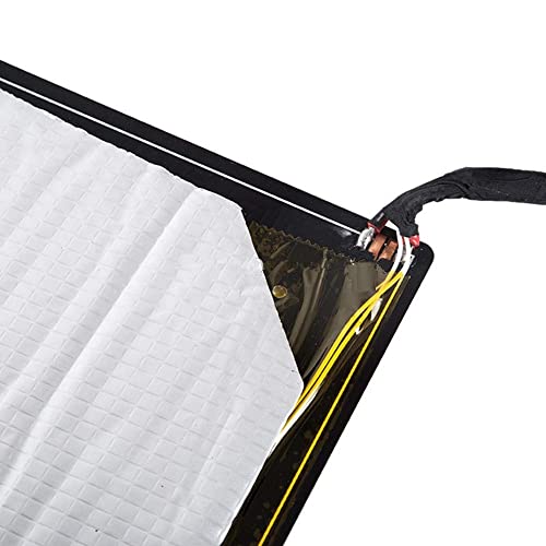 HICTOP Creality CR-10 Heated Bed 310x310x3mm 12V Aluminum Hot Bed with Cable and Insulation Mat Compatible for Creality CR-10 / CR-10S 3D Printers - Image 3