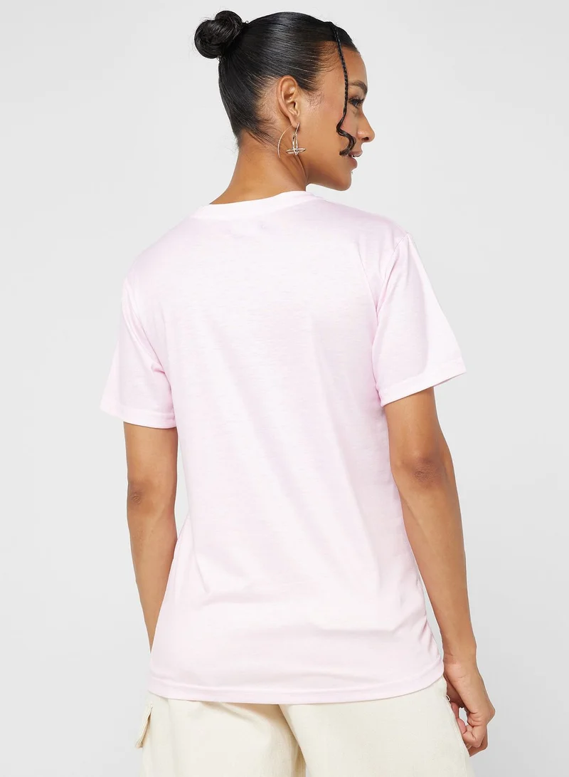 Ginger Crew Neck Graphic T-shirt