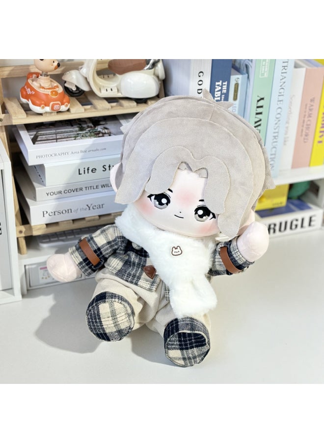 Jem Coco 20cm Doll Clothes Genuine Snow Plum 40cm Cotton Doll Clothes Cute Doll Suit-Specifications:No Doll (order Corresponding Size)-Color:20cm Hunting Plum 4-point Set - Image 2