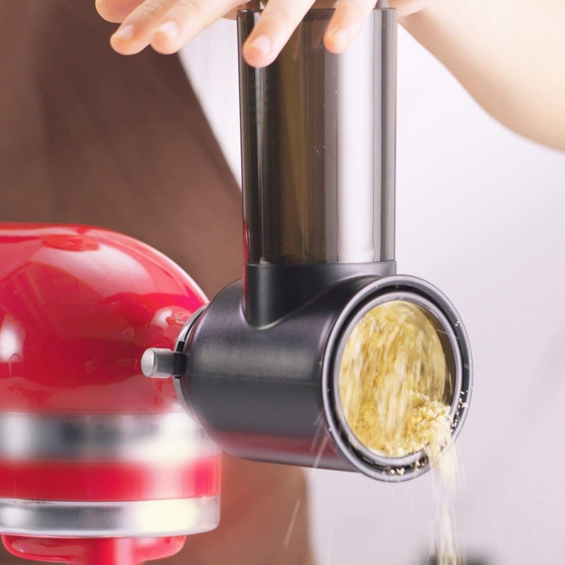 InnoMoon Slicer Shredder Attachments for KitchenAid Stand Mixer Cheese Grater Attachment for KitchenAid, Slicer Accessories with 3 Blades by InnoMoon - Image 5