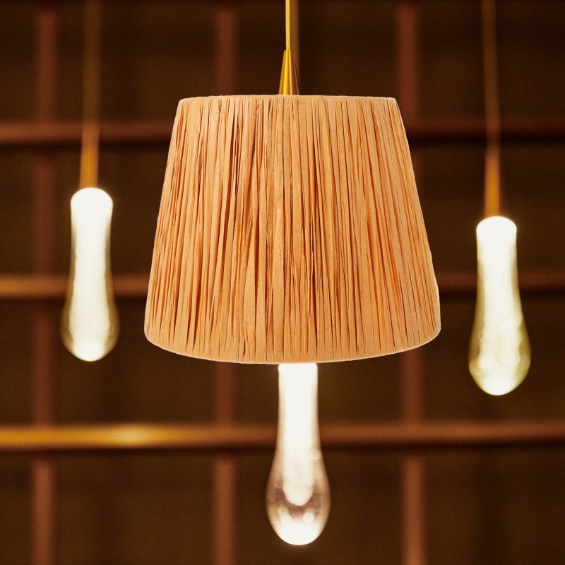 Lamp Shade Woven Lampshade Replacement Lamp Cover Lighting Fixtures Lamp Shade - Image 3