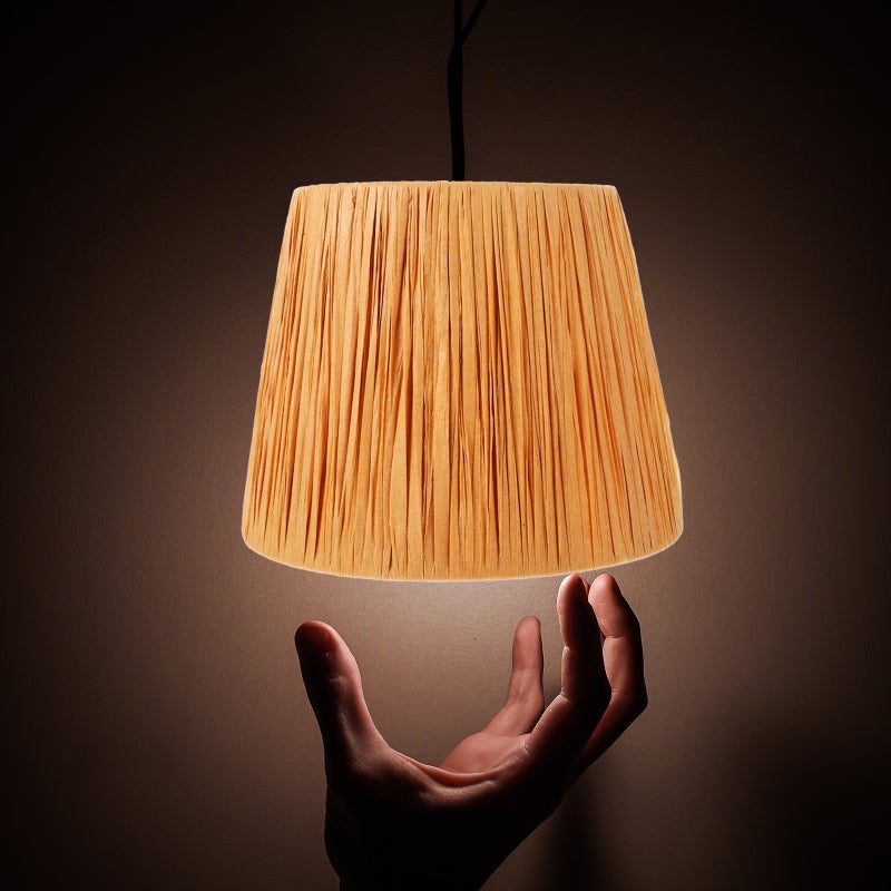 Lamp Shade Woven Lampshade Replacement Lamp Cover Lighting Fixtures Lamp Shade - Image 5