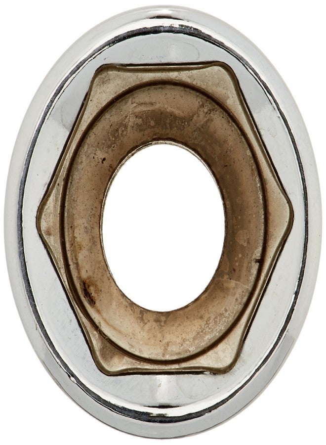 اس كي كي SK Professional Tools 41681 مقبس كروم نصف عميق متري بقطر 1/4 بوصة - 11 مم، مقبس من الفولاذ المطروق على البارد بلمسة نهائية SuperKrome، صنع في الولايات المتحدة الأمريكية - Image 2