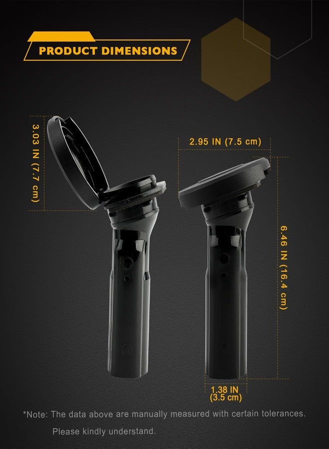 Gledewen Spare Tire Hoist Cover, Compatible with 2014-2019 Chevy Silverado 1500 LD 2500 3500 HD, 2014-2019 GMC Sierra 1500 Limited 2500 3500 HD, CASE ASM-SPA WHL LK CYL, Spare Tire Carrier Case, 22979267 - Image 5