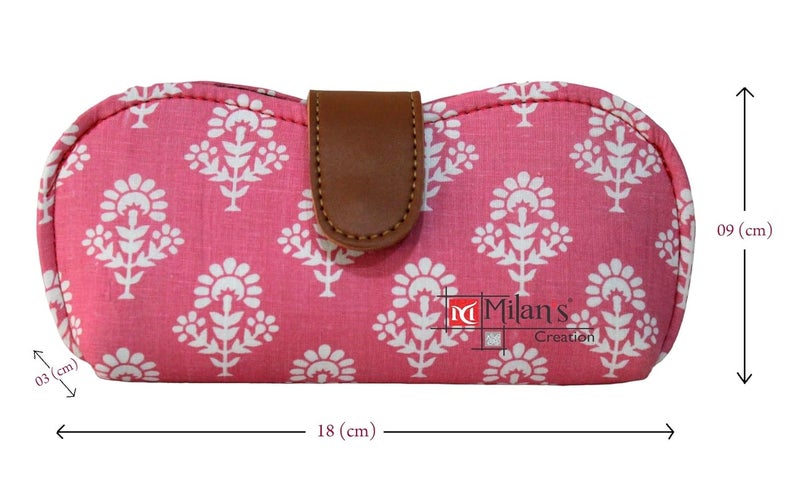MILAN'S CREATION : Glares Case Soft Cover/Spectacles Pouch/Sunglasses Cover Combo Goggles Women, Return Gift Purse, Gifting, Giveaways - Image 4