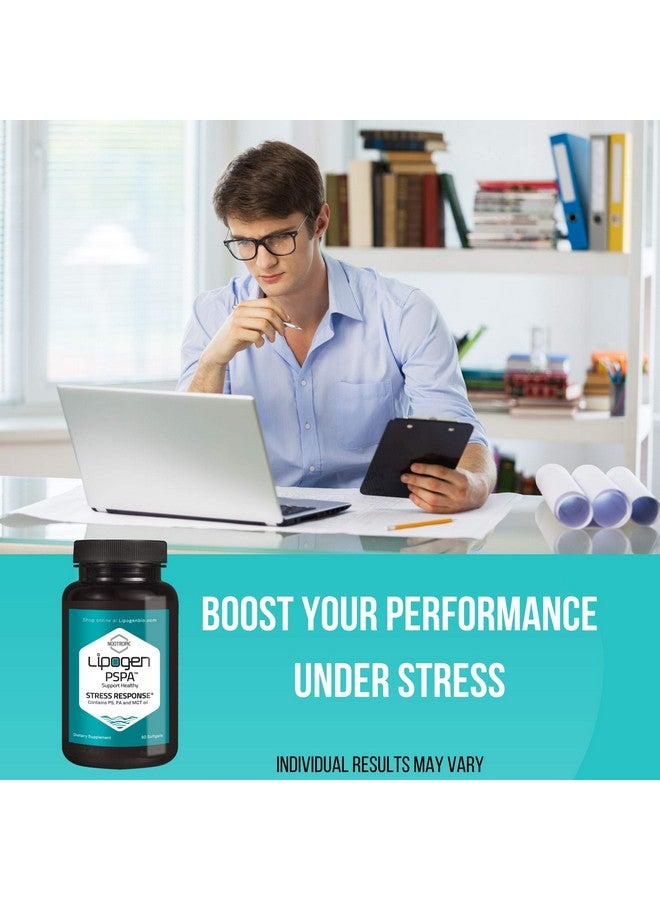 Lipogen Stress Relief Supplement Keeps You Calm And Relaxed In Stressful Situations Enhances Mood. Support Immune System Stay Sharp & Focused. - Image 3