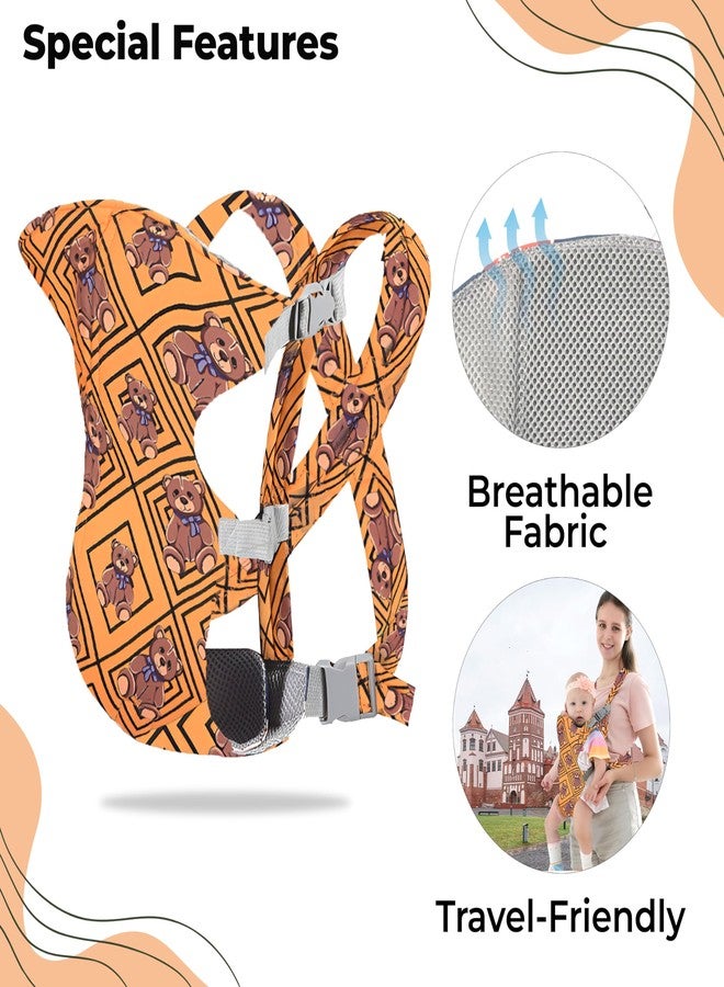 Bembika Baby Carrier Newborn to Toddler with Multiple Positions Infant Carrier Soft Baby Holder Kangaroo Bag Sling Carrier All Seasons - Checkered Bear - Image 5