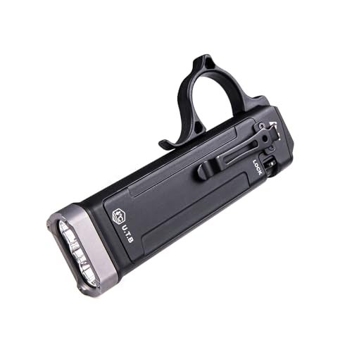 NEXTORCH TA70 EDC Tactical Flashlight,Flat Flashlight Rechargeable,3500 Lumens Tactical/Duty Dual-Switch LED Slim Flashlight with Stainless Clip for Outdoor Daliy Use Emergency - Image 1