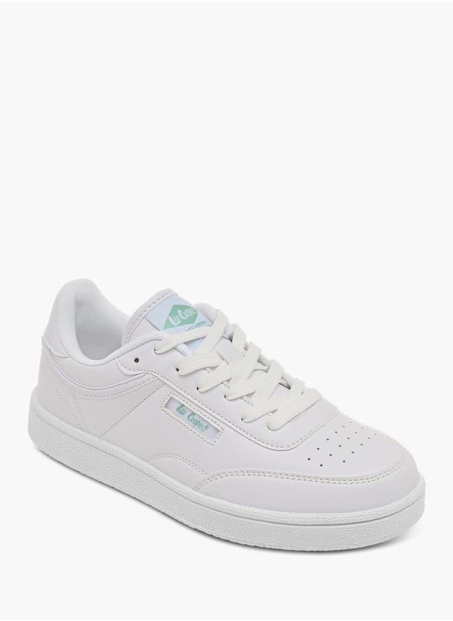 Lee Cooper Womens Panelled Sneakers With Lace-Up Closure  - Image 1