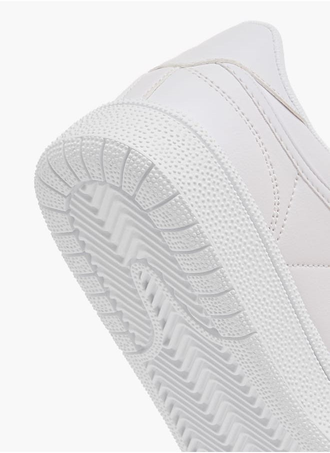 Lee Cooper Womens Panelled Sneakers With Lace-Up Closure  - Image 5