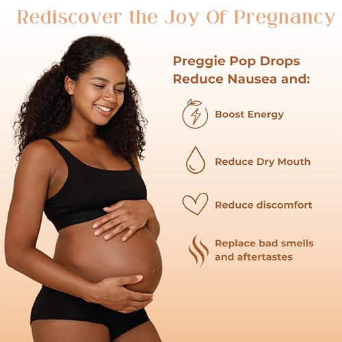 Three Lollies Preggie Pop Drops Pregnancy Nausea Relief Morning Sickness Candy with Essential Oils for Pregnant Women – Natural Sour Lemon, 32 Count - Image 5