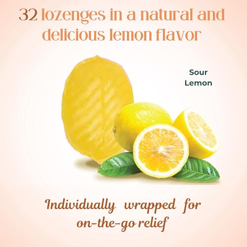 Three Lollies Preggie Pop Drops Pregnancy Nausea Relief Morning Sickness Candy with Essential Oils for Pregnant Women – Natural Sour Lemon, 32 Count - Image 4