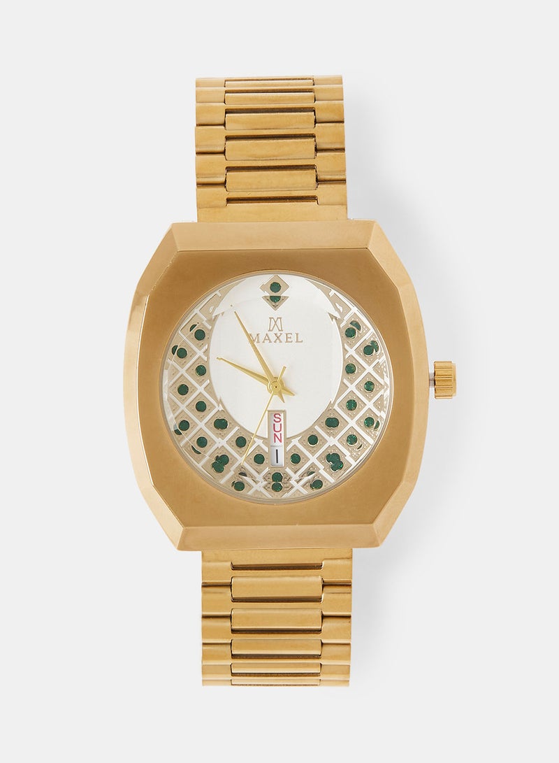 Maxel ساعة يد أنالوج للرجال سنتريكس نيو ديستار MX553 - 38 مم - Image 1