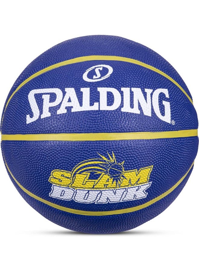 SPALDING SPALDING SLAMDUNK-BLU-7 Basketball - Size: 7  (Standard, Pack of 1) - Image 1