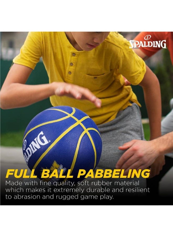 SPALDING SPALDING SLAMDUNK-BLU-7 Basketball - Size: 7  (Standard, Pack of 1) - Image 4