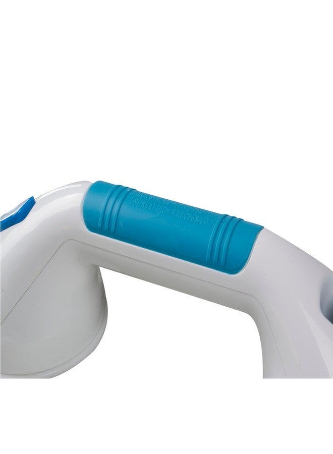 PCP Suction Grip Bathtub and Shower Handle with Color Lock Indicators, White, 12 Inch - Image 4
