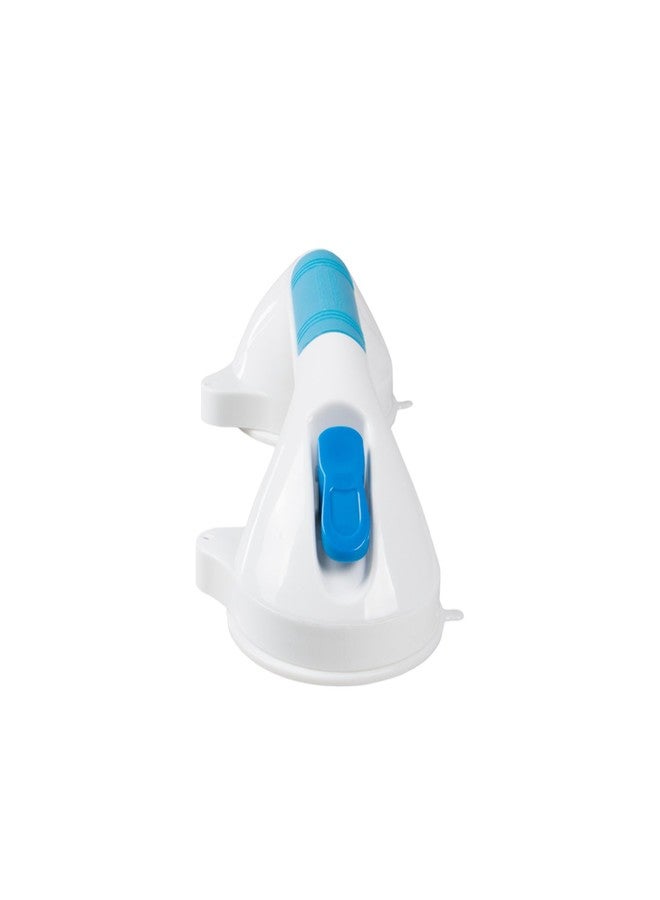 PCP Suction Grip Bathtub and Shower Handle with Color Lock Indicators, White, 12 Inch - Image 3