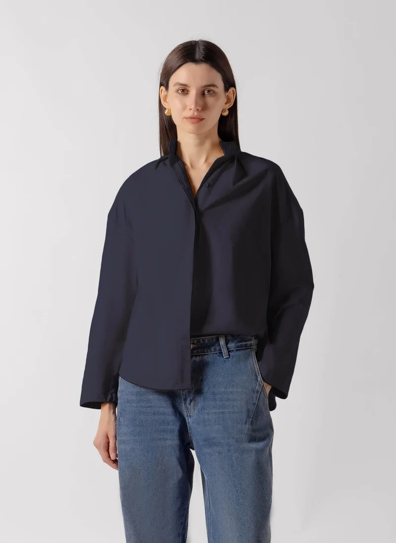Shapes OVERSIZED PLACKET SHIRT