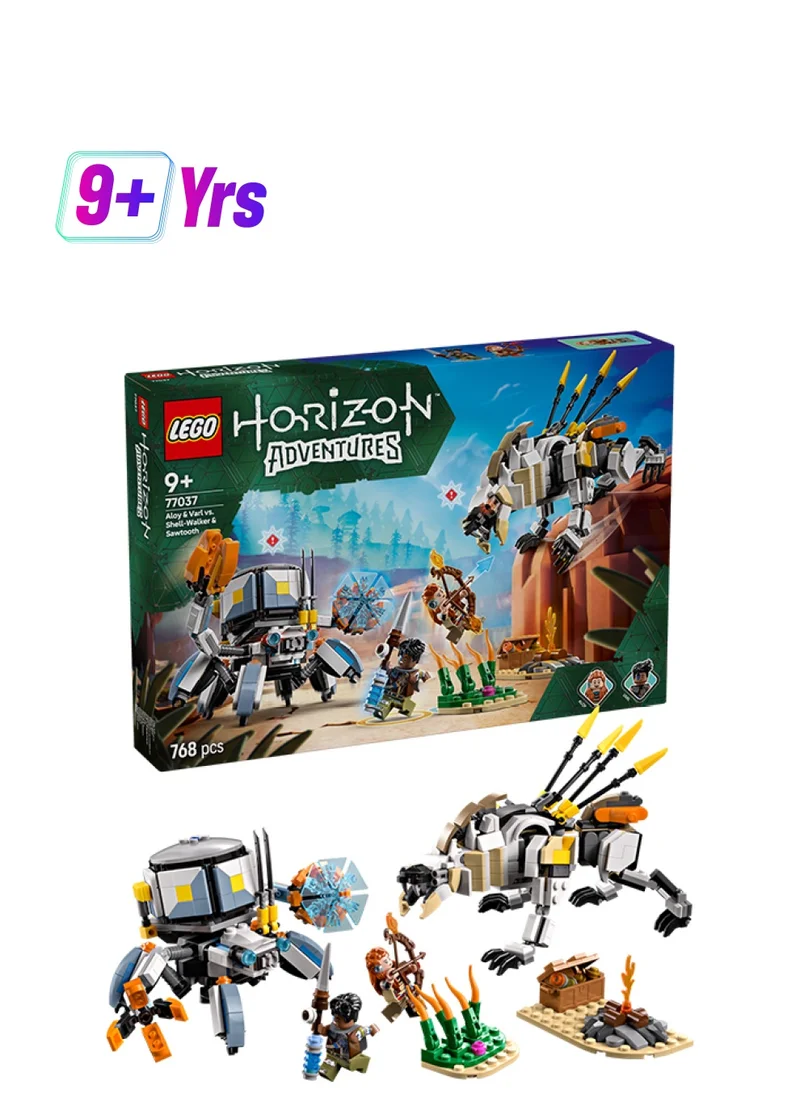 LEGO Horizon Aloy & Varl Vs. Shell-Walker & Sawtooth 77037 (768) Pieces