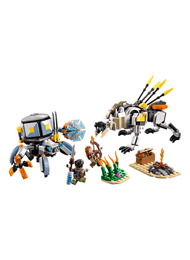 LEGO Horizon Adventures Aloy & Varl vs. Shell-Walker & Sawtooth Building Toy Set with Machine Monsters and Minifigures, Creative Gift for 9+ Year Old Boys, Girls and Gamers 77037 (768 pieces)  - Image 5