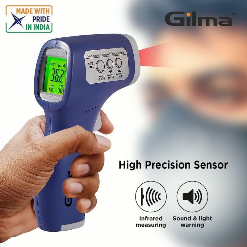 MCP IRFM01 Sleek Infrared Thermometer Non Contact Digital Thermometer, °C & °F switchable - Image 4