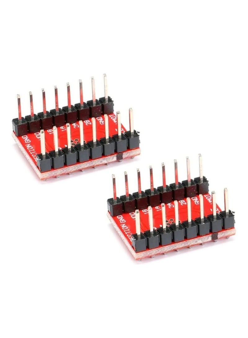 وحدة سائق محرك خطوة 2 قناة A4988 مع مجلد الحرارة لـ Arduino - Image 2