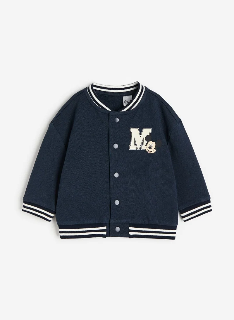 H&M Kids Printed Bomber Jacket