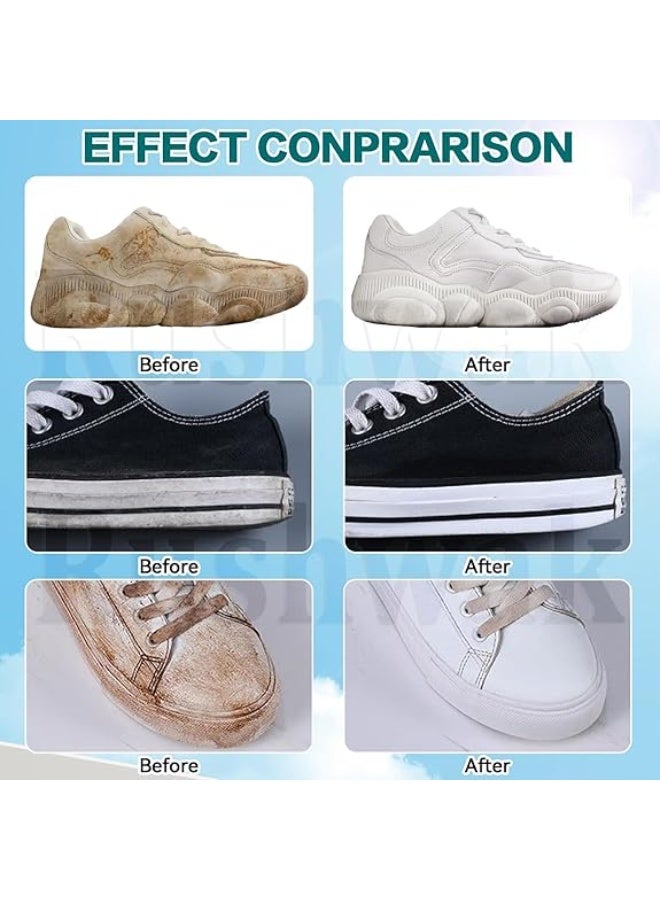 Shoe Cleaning Wipes for Sneakers, 80-Piece Instant Sneaker Cleaner Wipes, Quick Dirt & Stain Remover for Leather, Canvas and Sports Shoes - Image 5