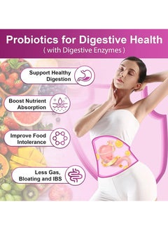 Probiotic Live Women’s Probiotic, 90 Caps 100 Billion CFU 31 Strains, with Organic Prebiotics Cranberry, Digestive Immune, Shelf Stable, Delayed Release, No Soy Gluten Dairy  - Image 3