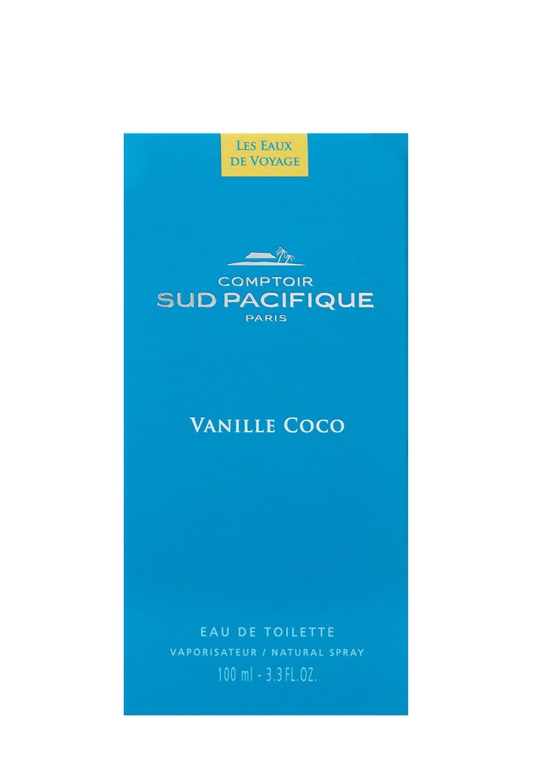 Comptoir Sud Pacifique - Comptoir Sud Pacifique Vanille Coco Eau de Toilette Spray, 3.3 Fl Oz - Image 1