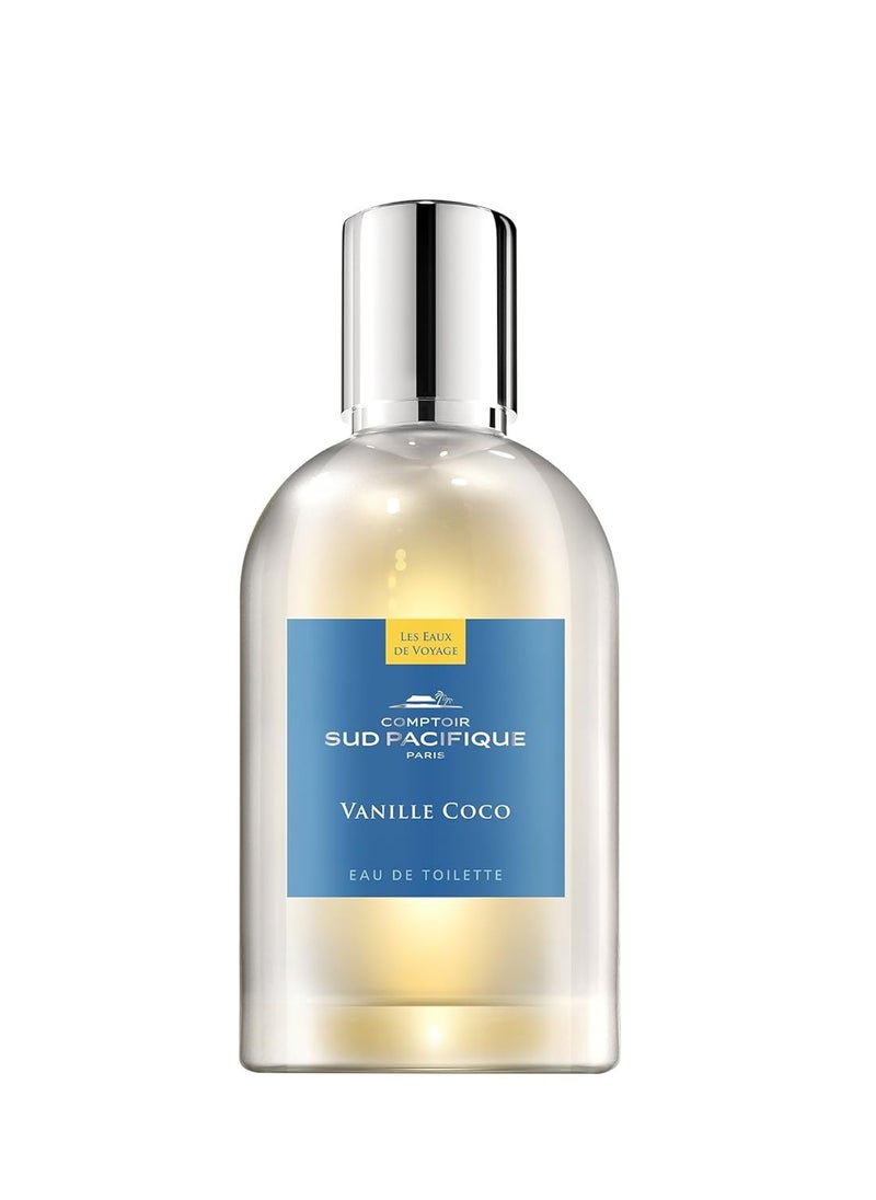 Comptoir Sud Pacifique - Comptoir Sud Pacifique Vanille Coco Eau de Toilette Spray, 3.3 Fl Oz - Image 1