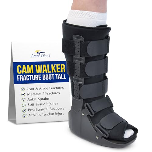 Brace Direct CAM Walker Boot Tall Orthopedic Walking Boot for Fracture Sprained Ankle and Injury Recovery Large US Shoe Size Men 11125 Women 12135 - Image 2