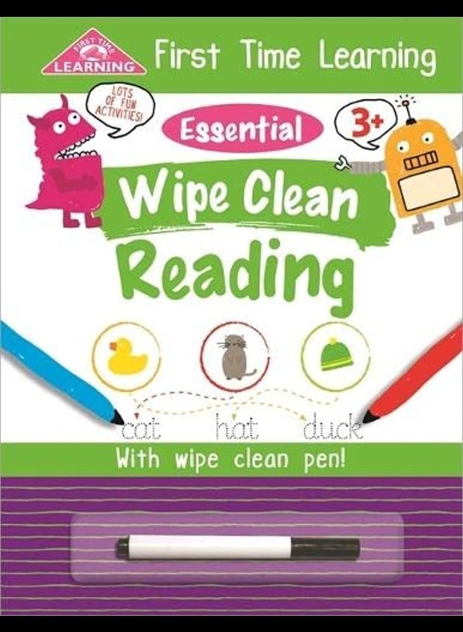 First Time Learning Wipe Clean Reading 
