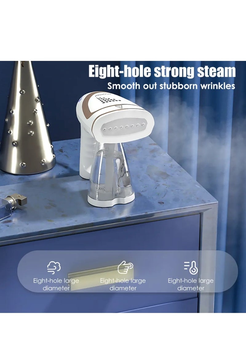 DOSCHER - Handheld Steamer for Clothes High-Power Handheld Steam iron Portable Foldable Travel Garment Steamer Garment Steamers With Detachable 250ml Water Tank Fast Heat Up in 20s 1600W - Image 1